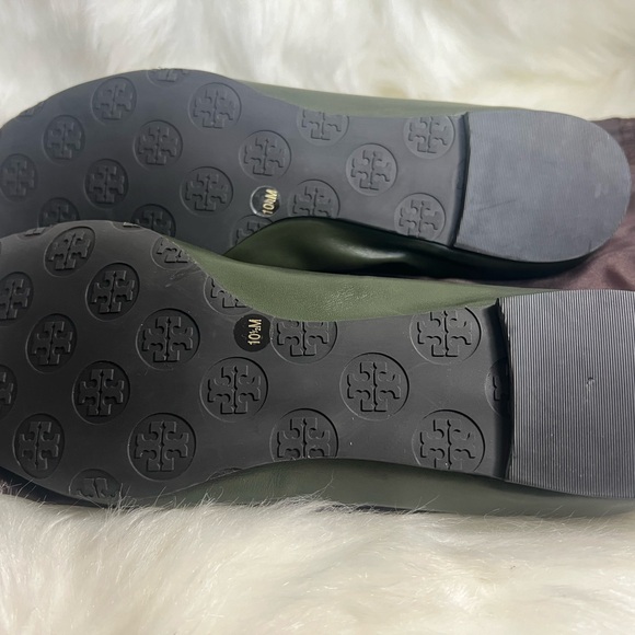 TORY BURCH GREEN MINNIE TRAVEL BALLET💚 - Picture 6 of 7